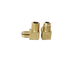 Lead Free Brass 90 Degree Elbow Male 1/4'' Flare Pipe Fittings