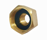 3/4Inch GHT Thread Lead Free Brass Fittings With Black Gasket
