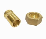 ANSI Hexagon Lead Free Brass Fittings Water Meter Connector  1.6Mpa